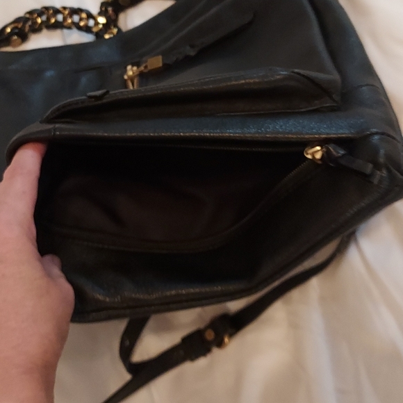 Elliot Lucca- Pebbled Leather crossbody bag - Picture 2 of 5